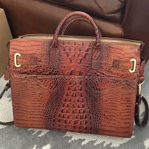 Brahmin leather tote